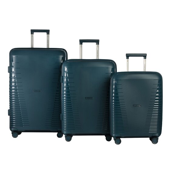 Worldpack Havanna 4 Rollen Kofferset 3-teilig