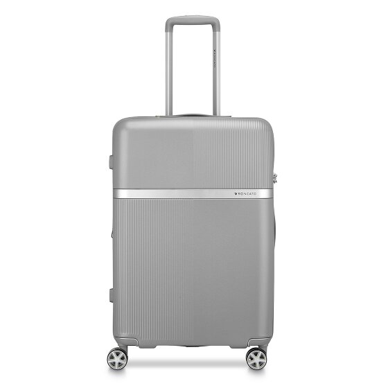 Roncato Airglam 4 Rollen Trolley M 68 cm mit Dehnfalte