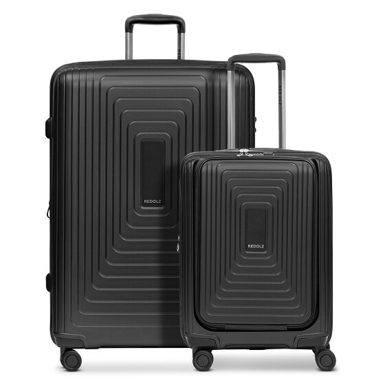 Redolz Essentials 14 4-Rollen Kofferset 2 tlg. Laptopfach mit Dehnfalte
