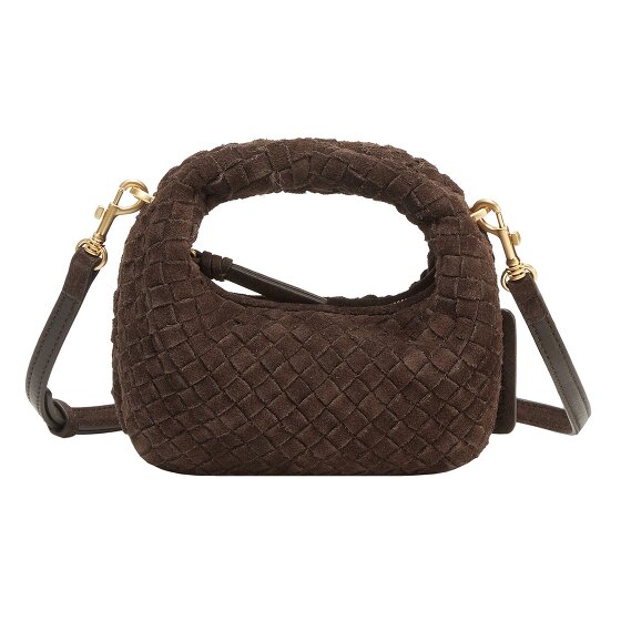 LES VISIONNAIRES Greta Micro weave Handtasche Leder 20 cm