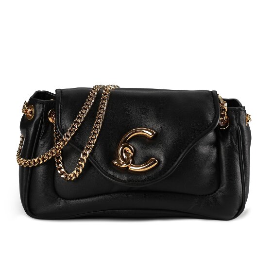 Coccinelle C-Me Fluffy Schultertasche Leder 21 cm