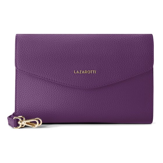 Lazarotti Bologna Leather Clutch Umhängetasche Leder 23 cm