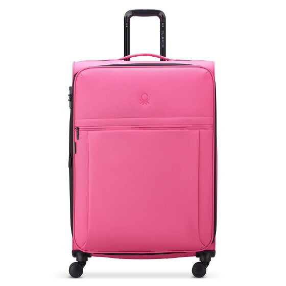 Delsey Paris x United Colors of Benetton BE 4-Rollen Trolley L 76 cm mit Dehnfalte