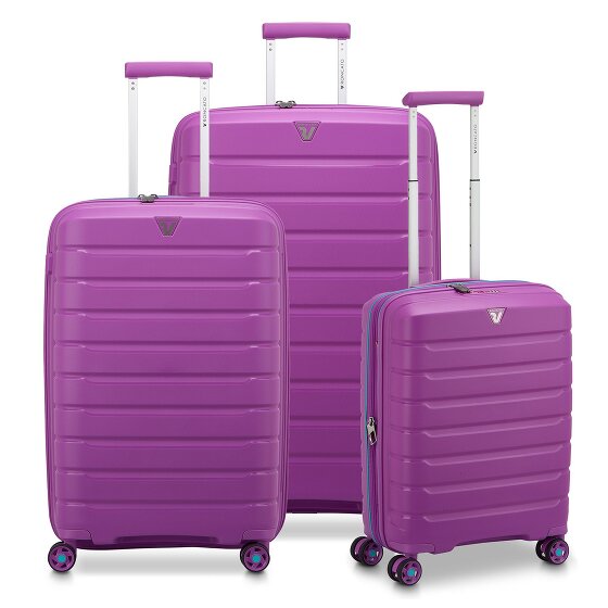 Roncato B-Flying Move 4 Rollen Kofferset 3-teilig mit Dehnfalte