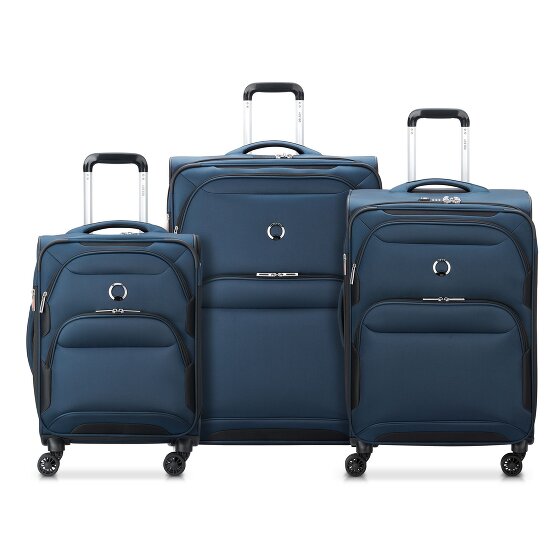 Delsey Paris Sky Max 2.0 4 Rollen Kofferset 3-teilig mit Dehnfalte