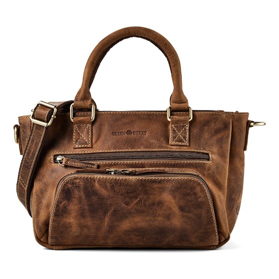 Greenburry Vintage Handtasche Leder 34 cm