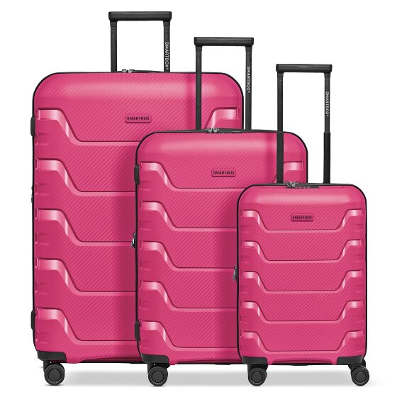 Smartbox Edition 01 4 Rollen Kofferset 3-teilig mit Dehnfalte