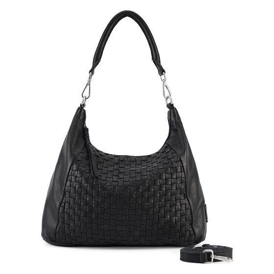 FredsBruder Calm Weave Schultertasche Leder 38 cm