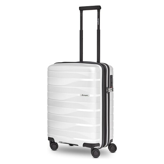 Bergpfeil Travel 4 Rollen Kabinentrolley S 55 cm mit Dehnfalte