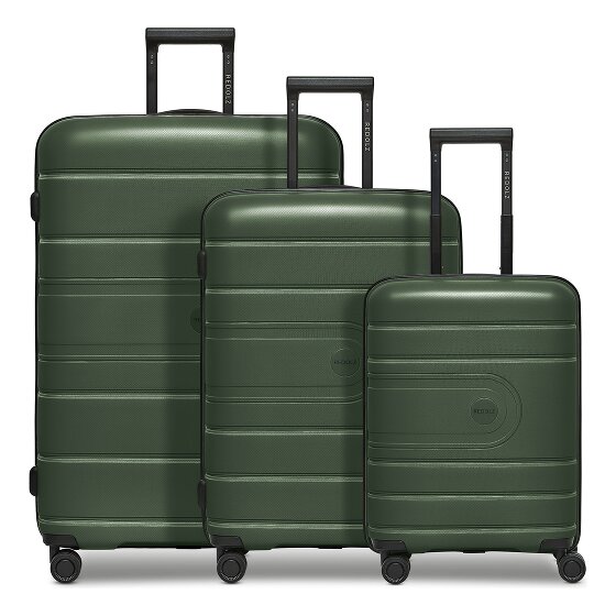 Redolz Essentials 11 4 Rollen Kofferset 3-teilig mit Dehnfalte