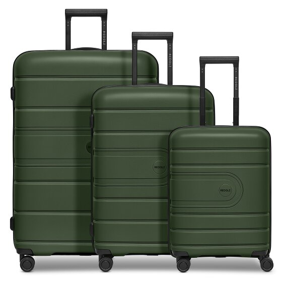 Redolz Essentials 11 4 Rollen Kofferset 3-teilig mit Dehnfalte