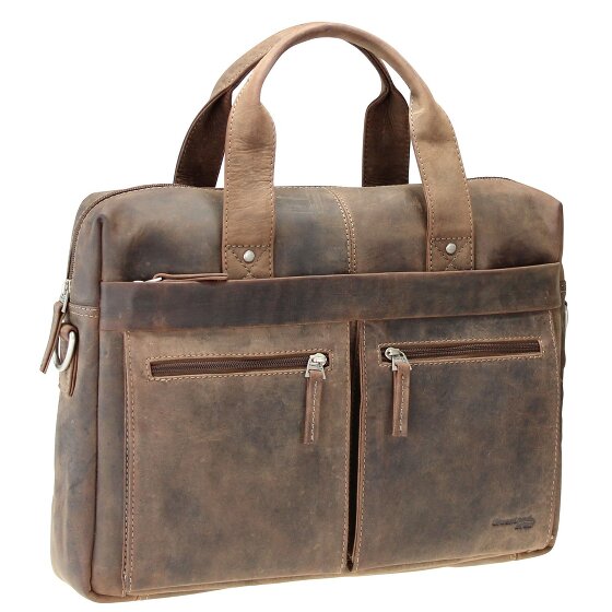 Greenland Nature Stone Aktentasche Leder 39 cm