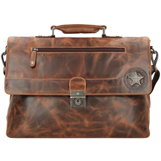 Billy the Kid Ranger A4 Aktentasche Leder 40 cm