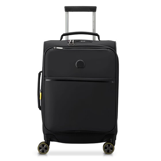 Delsey Paris Turenne Soft 4 Rollen Kabinentrolley 55 cm mit Dehnfalte