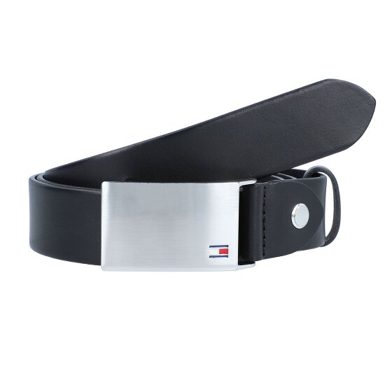 Tommy Hilfiger Plaque Gürtel Leder
