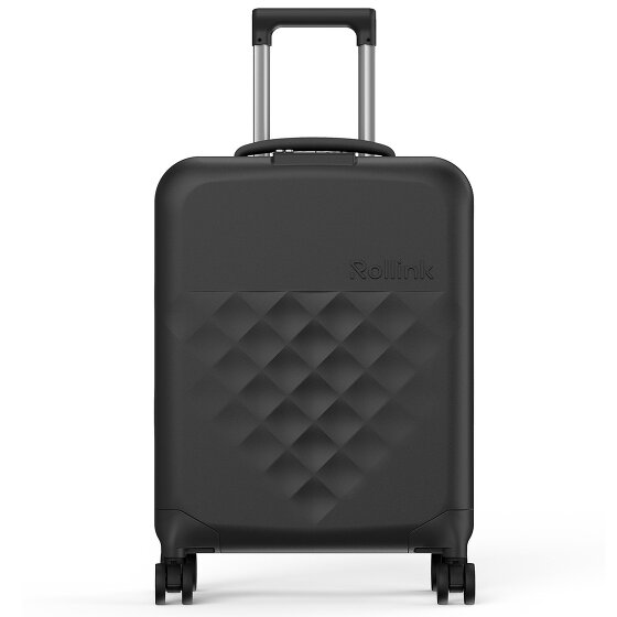 Rollink Vega 360 faltbarer 4-Rollen Kabinentrolley S 55 cm