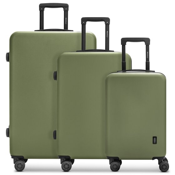 Redolz Essentials 09 3-SET 4 Rollen Kofferset 3-teilig