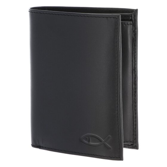oxmox Leather Geldbörse RFID Schutz Leder 13 cm