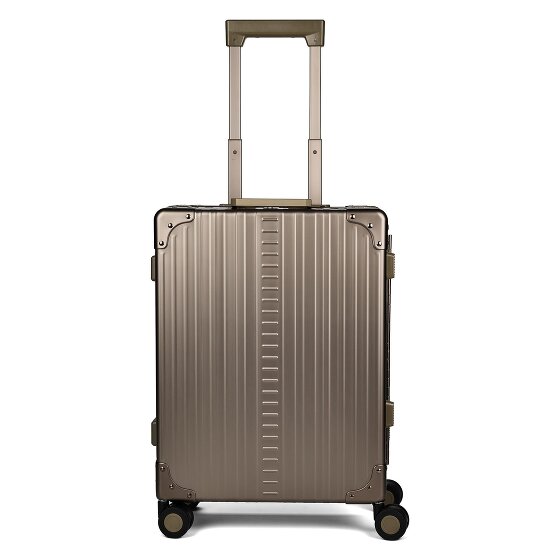 Aleon Traveler International 4-Rollen Kabinentrolley Aluminium 55 cm