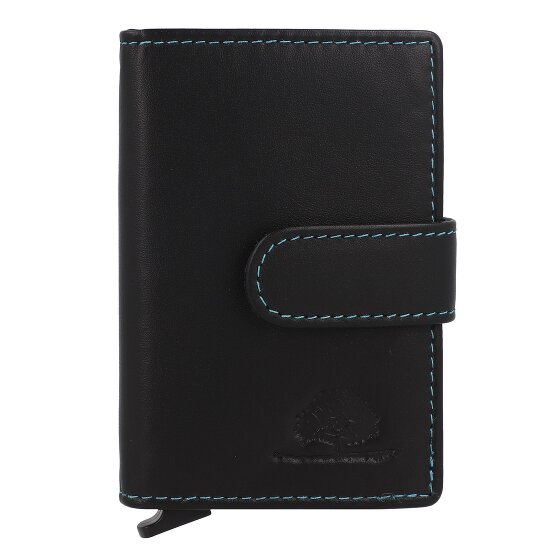 Greenburry Nappa Kreditkartenetui RFID Schutz Leder 7 cm