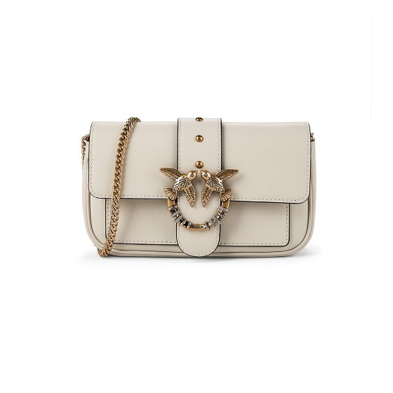 PINKO Love Pocket Umhängetasche Leder 20 cm
