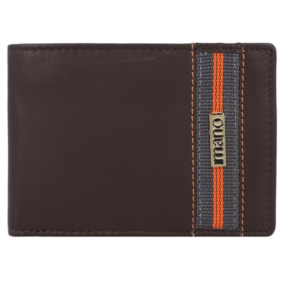 mano Don Leonardo Geldbörse RFID Leder 12 cm