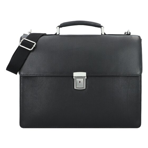 Leonhard Heyden Berlin Aktentasche Leder 40 cm Laptopfach