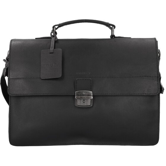 Burkely Vintage Dean Aktentasche Leder 38 cm