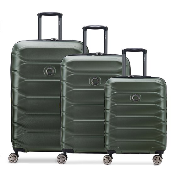 Delsey Paris Meteor 4 Rollen Kofferset 3-teilig mit Dehnfalte