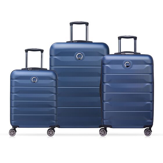 Delsey Paris Air Armour 4 Rollen Kofferset 3-teilig mit Dehnfalte