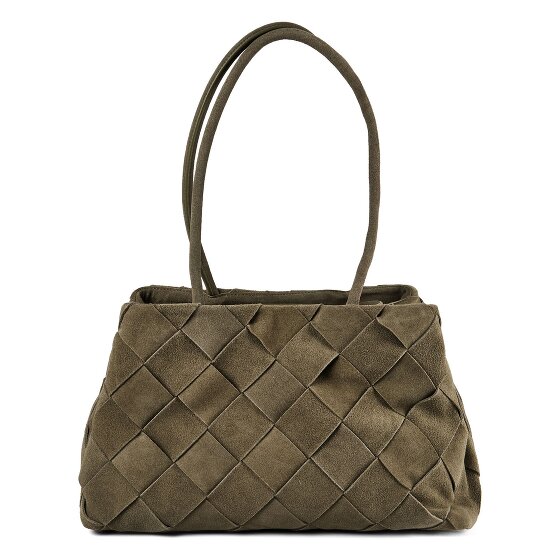 LES VISIONNAIRES Mrs. Bella Schultertasche Leder 40 cm