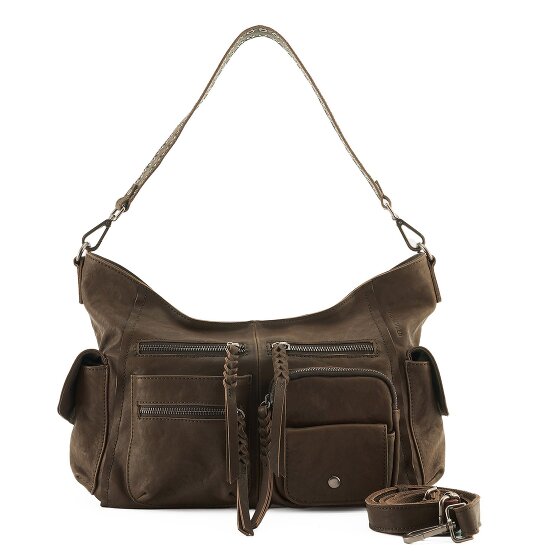 FredsBruder All My Pockets Schultertasche Leder 33 cm