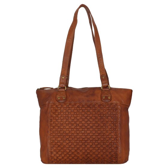 Greenland Nature Femi & Nine Schultertasche Leder 35 cm