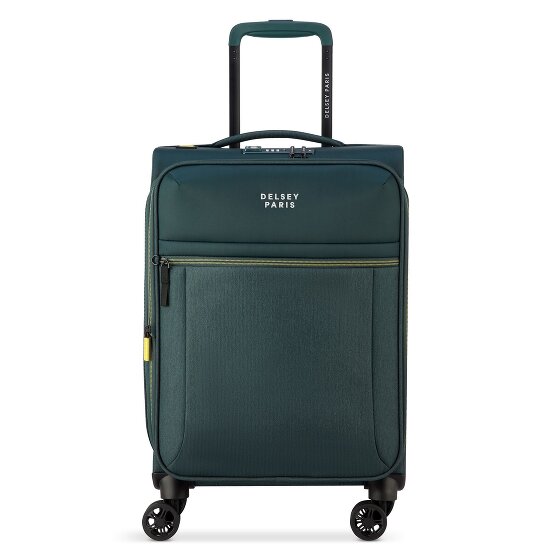 Delsey Paris Brochant 3 4 Rollen Kabinentrolley 55 cm mit Dehnfalte