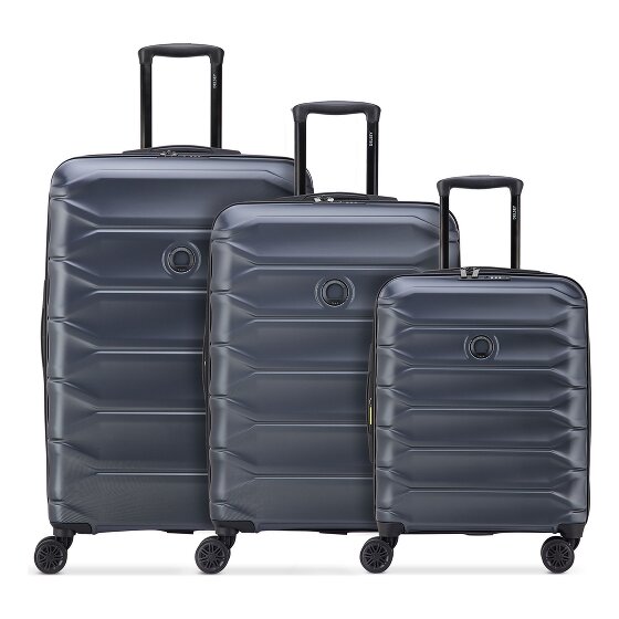 Delsey Paris Meteor 4 Rollen Kofferset 3-teilig mit Dehnfalte