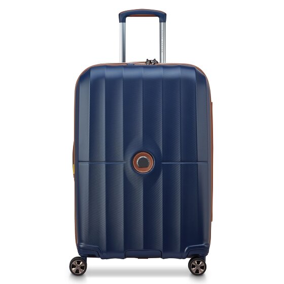Delsey Paris Carrousel 2 4 Rollen Trolley 68 cm mit Dehnfalte