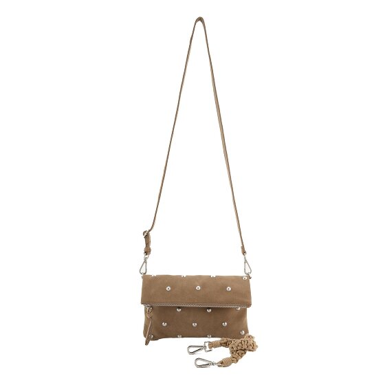 FredsBruder Endless Beads Clutch Tasche Leder 28 cm