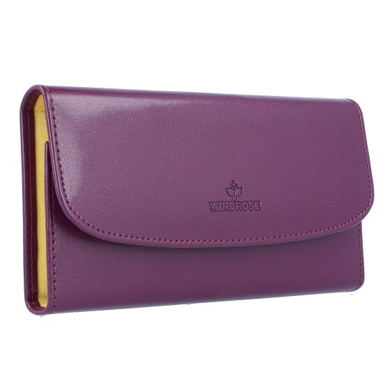 Windrose Merino Schmuckrolle Leder 20 cm