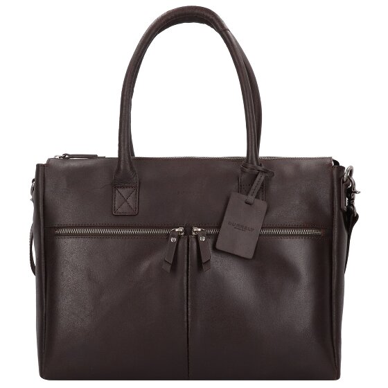 Burkely Vintage Valerie Schultertasche Leder 39 cm Laptopfach