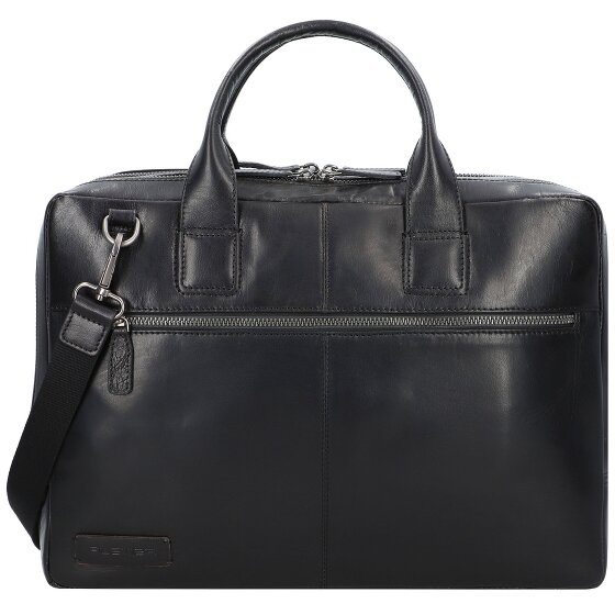 Plevier Rock Flint Aktentasche RFID Schutz Leder 41 cm Laptopfach Plevier Rock Flint Aktentasche RFID Schutz Leder 41 cm Laptopfach