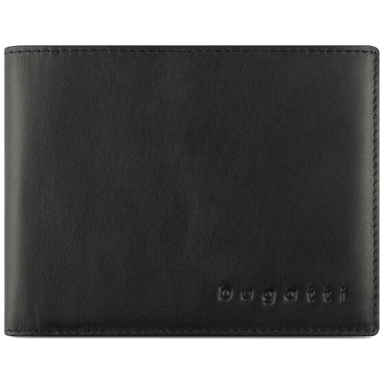 bugatti Super Slim Geldbörse RFID Schutz Leder 12 cm