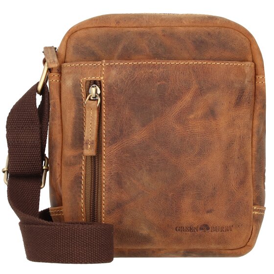 Greenburry Vintage Umhängetasche Leder 18 cm