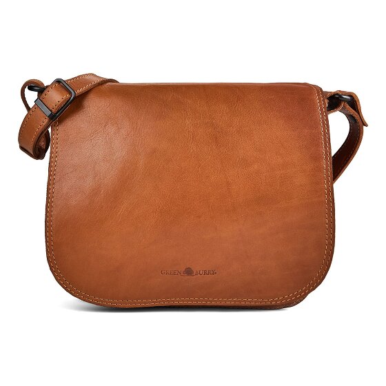 Greenburry Vintage Umhängetasche Leder 30 cm