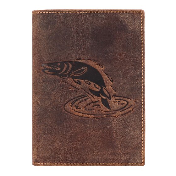 Greenburry Vintage Dokumenten Etui Leder 12 cm