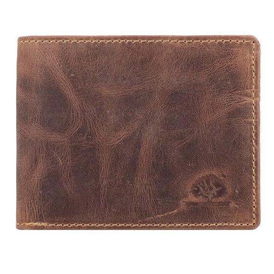 Greenburry Vintage Geldbörse RFID Schutz Leder 12 cm