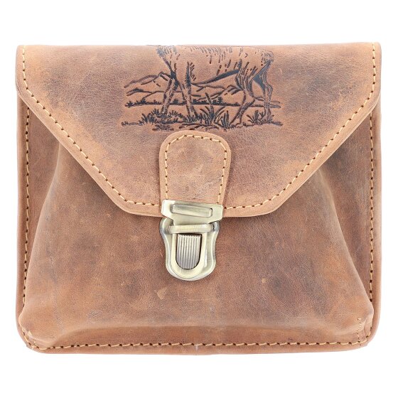 Greenburry Vintage Outdoor Gürteltasche Leder 15 cm