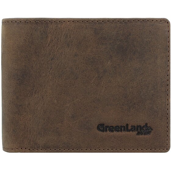 Greenland Nature Geldbörse RFID Leder 11,5 cm