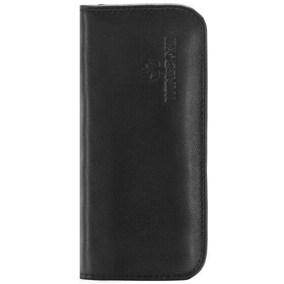 Windrose Nappa Manicure-Set 14 cm Leder