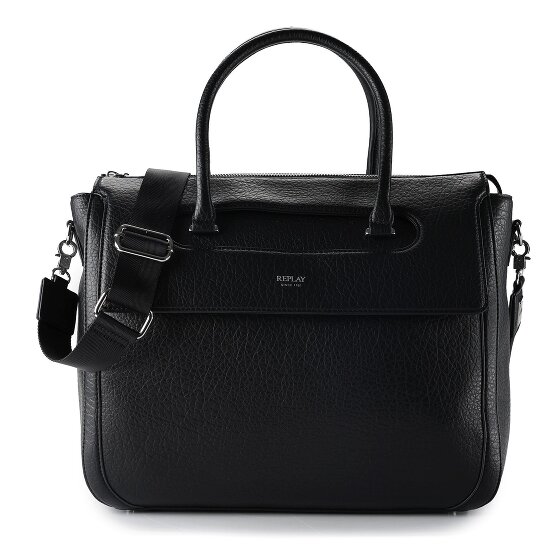 Replay Shopper Tasche Leder 37 cm