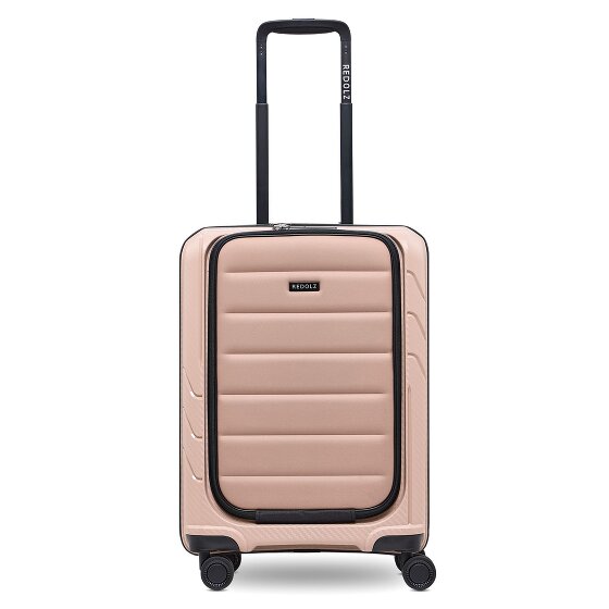 Redolz Essentials 17 4-Rollen Kabinentrolley 55 cm Soft-Pocket Laptopfach